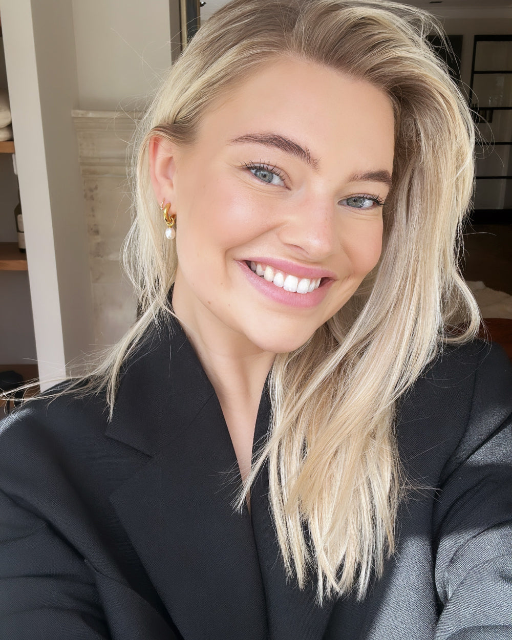 Jean perle hoops