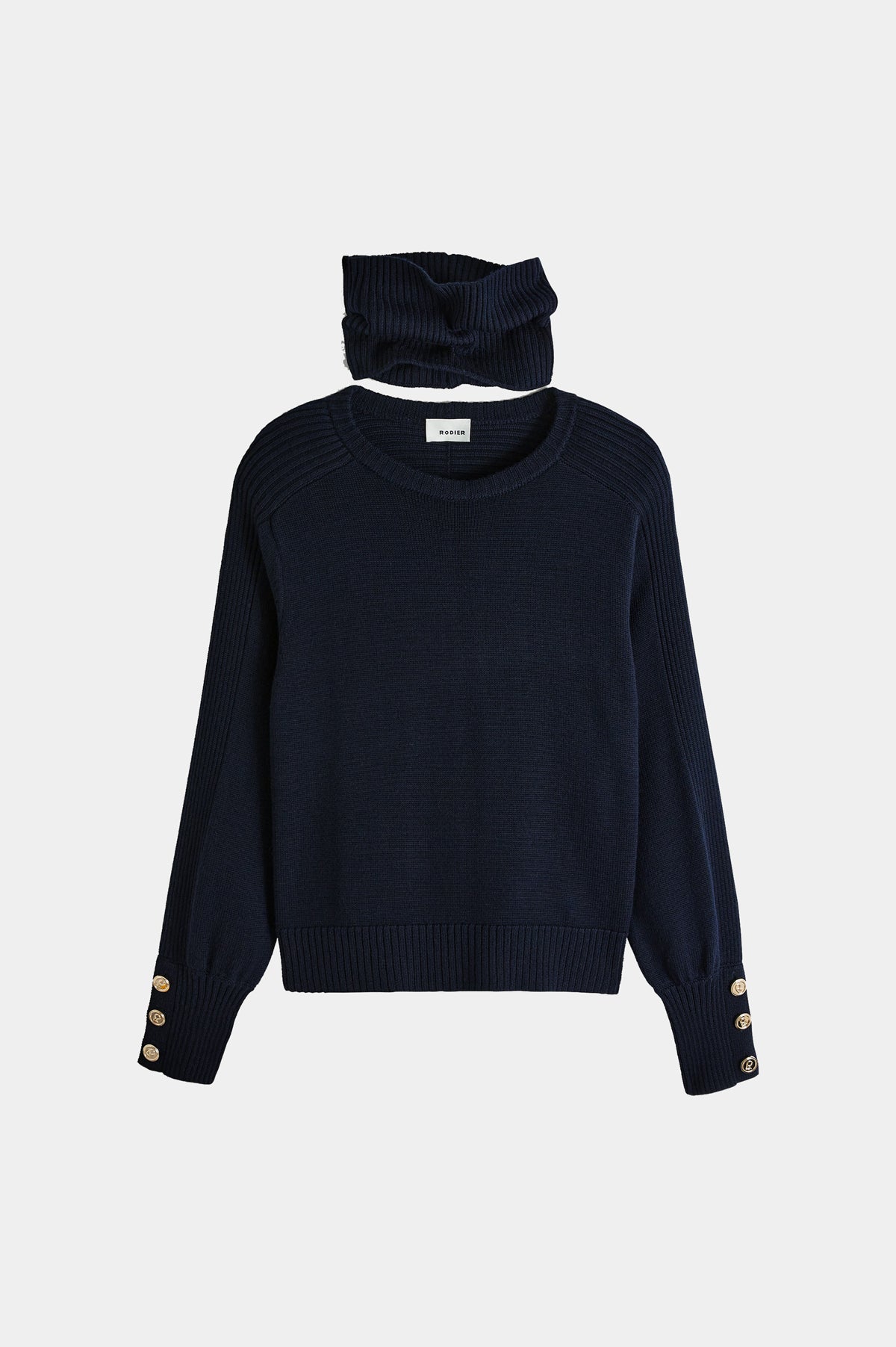 Venice Modular Knitted Pullover